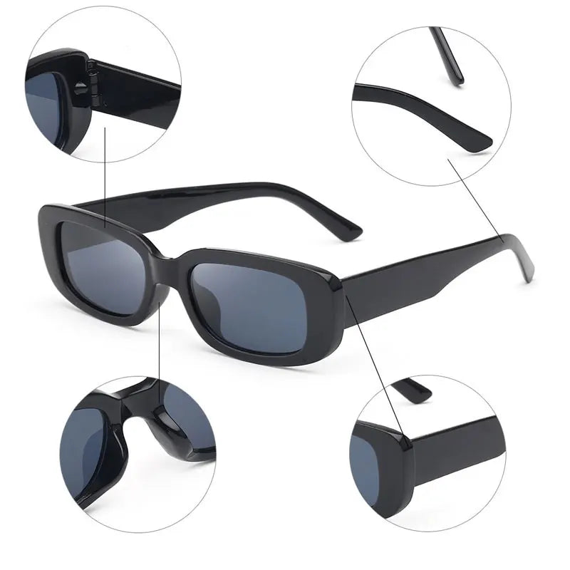 Box black sunglasses