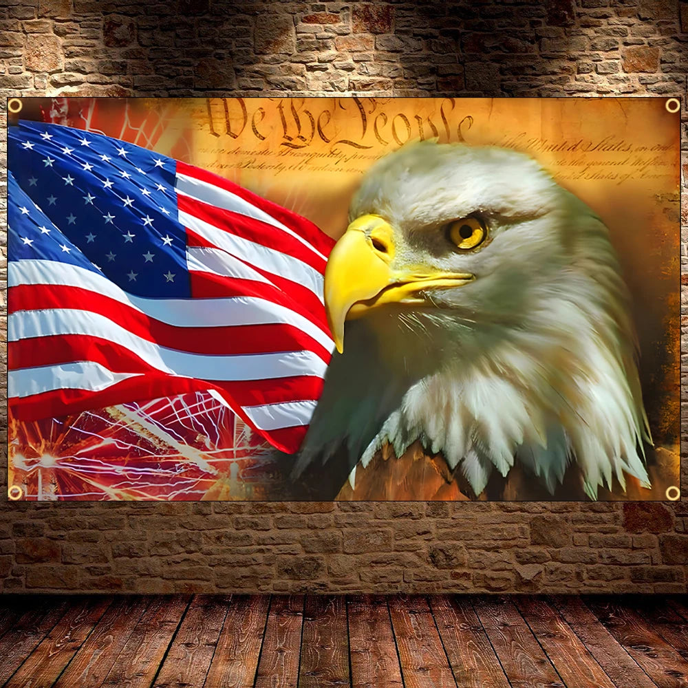 God Bless America Flag 90X150CM